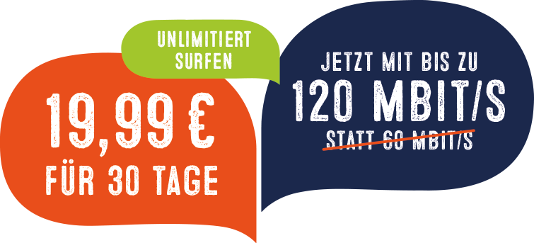 Info-Bubble zum Tarif