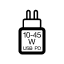 Icon: Ladenetzteil 10-45 W